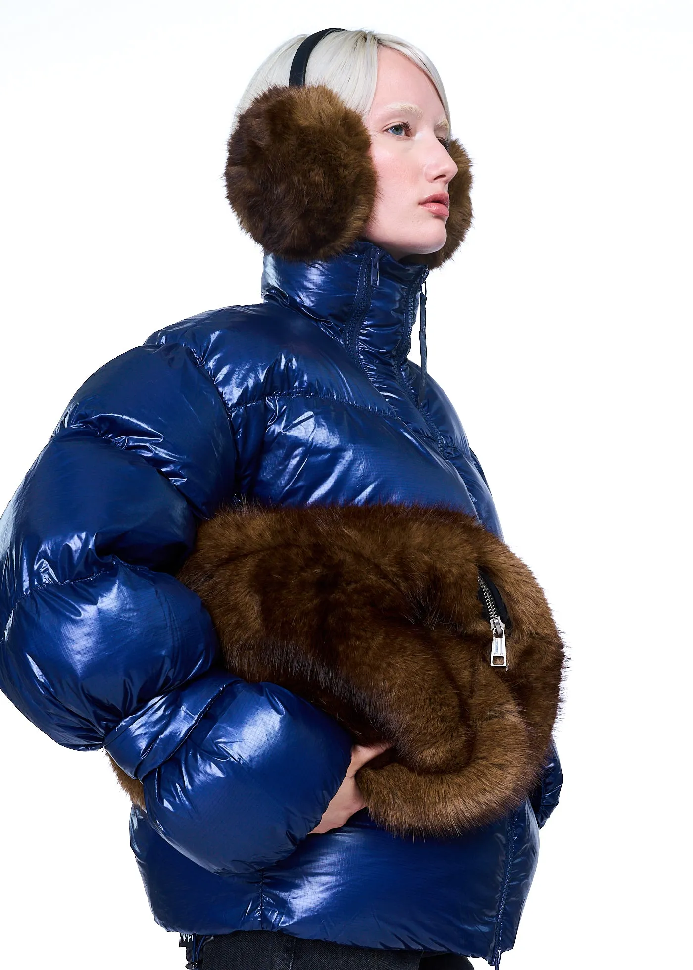 APPARIS Esme Faux Mink Earmuffs