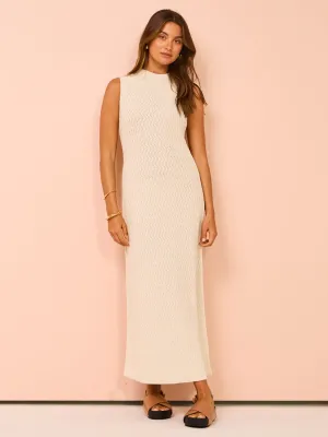 Assembly Label Veda Knit Dress in Stone
