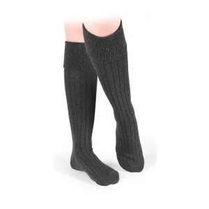 Aubrion Cottonwood Boot Socks Dark Grey