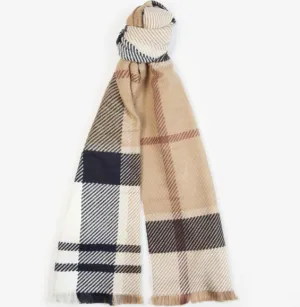 Barbour Blair Tartan Scarf Rosewood