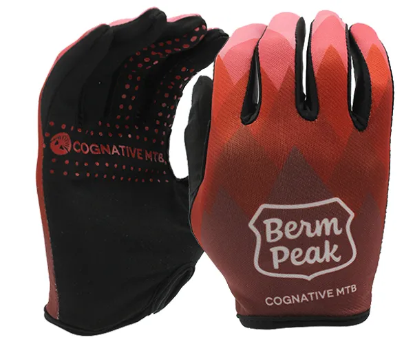 Berm Peak Ranger Logo Tech 2.0 Glove (Red) (XS Only)