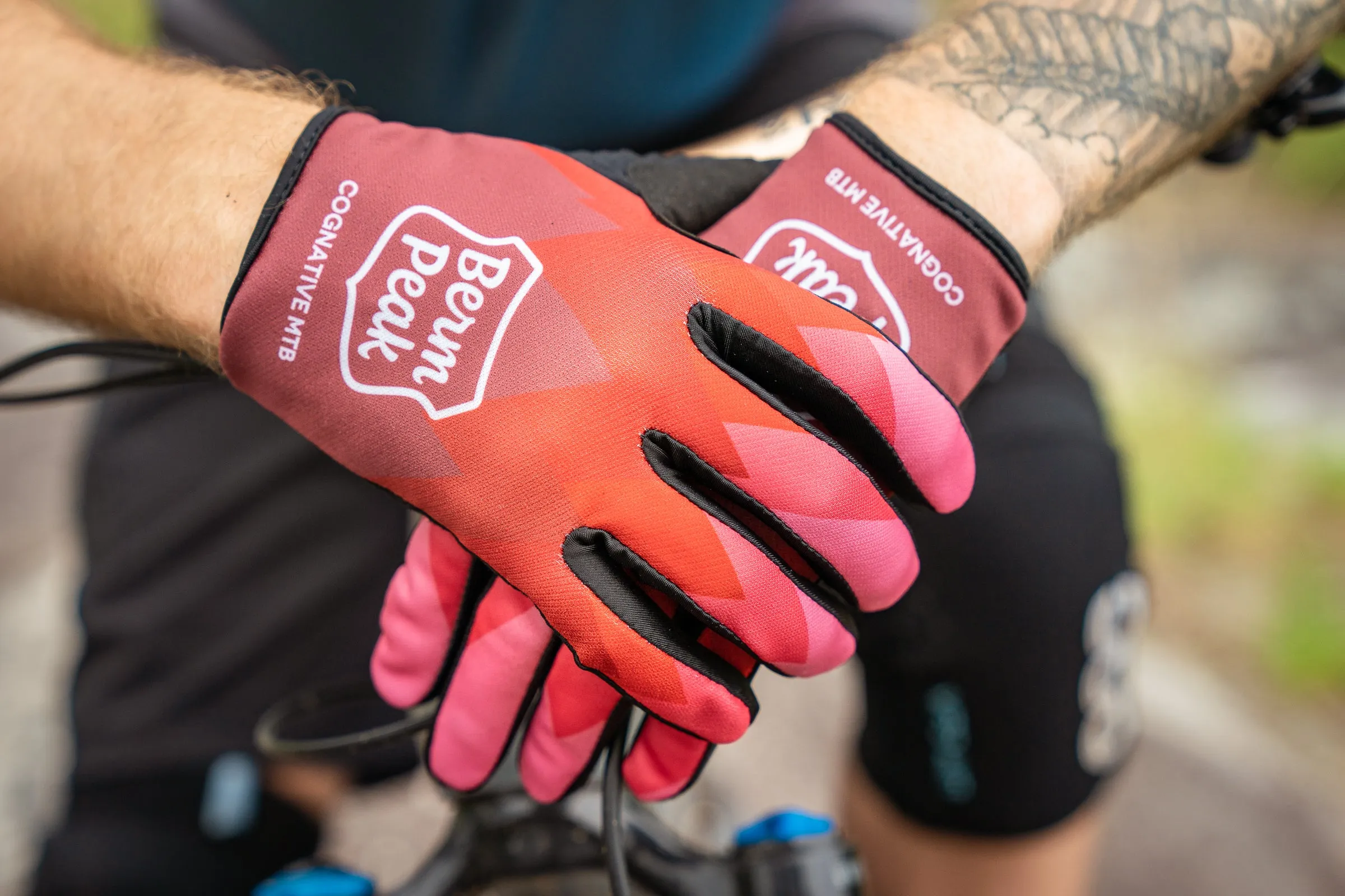 Berm Peak Ranger Logo Tech 2.0 Glove (Red) (XS Only)