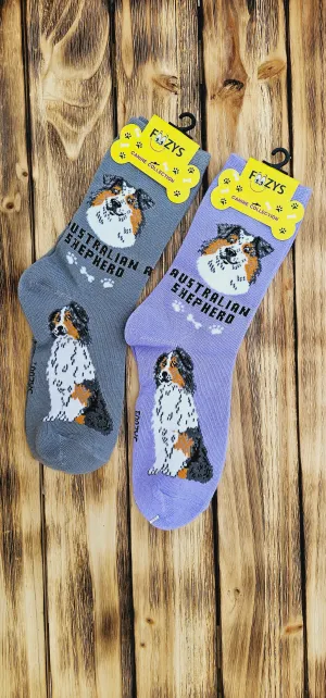 Canine Foozys Socks - Australian Shepard