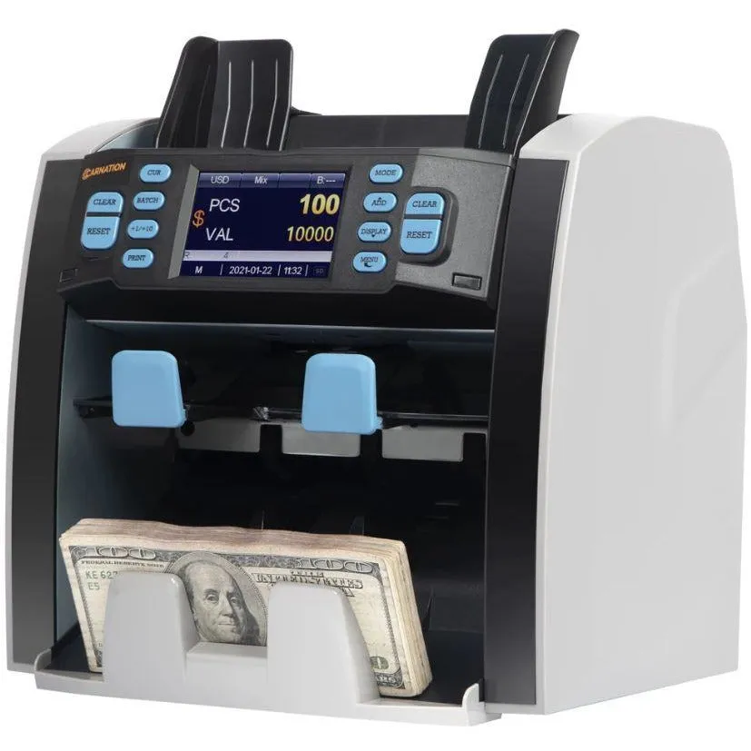 Carnation Mixed Bill Value Counter & Sorter CR1500