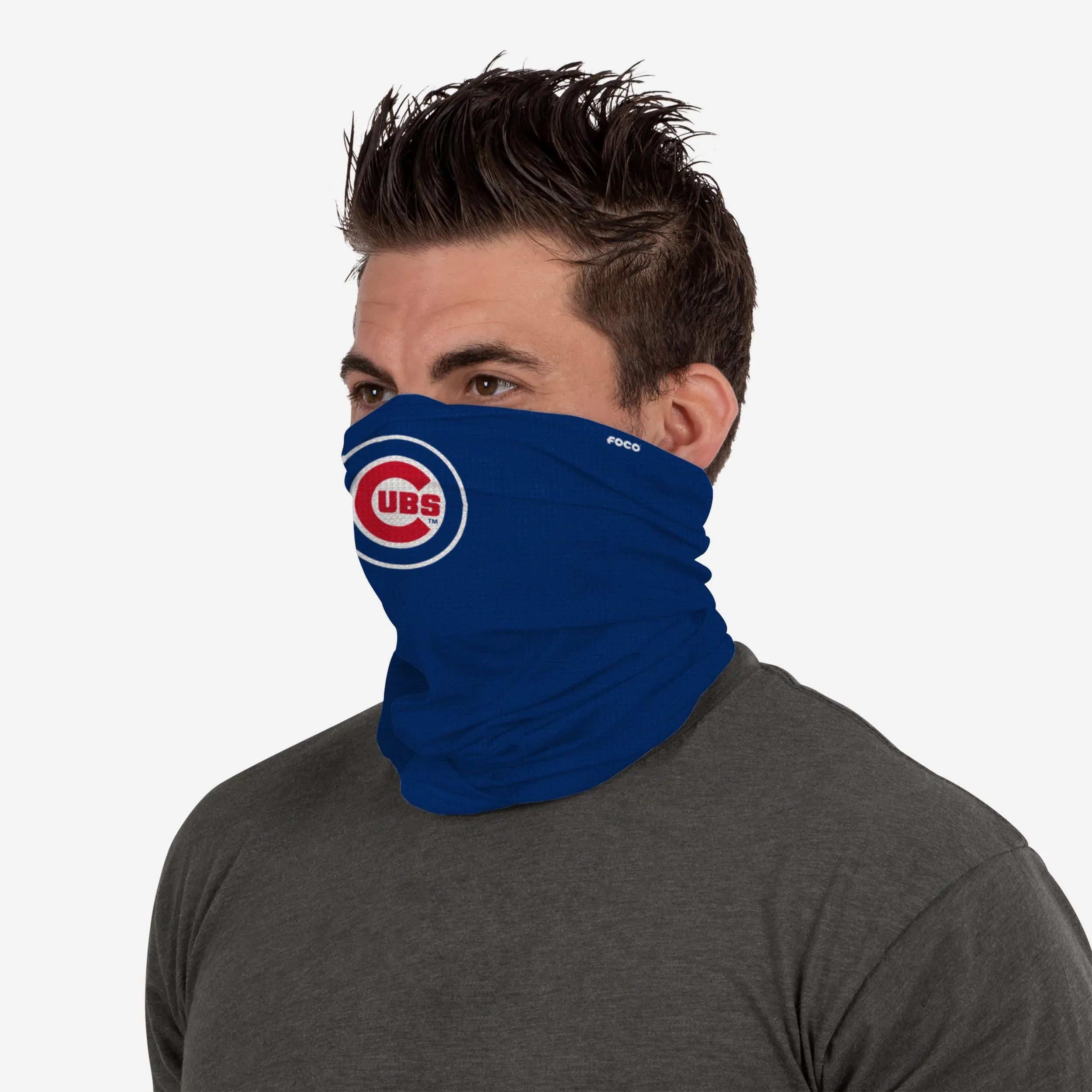Chicago Cubs Big Logo Waffle Gaiter Scarf