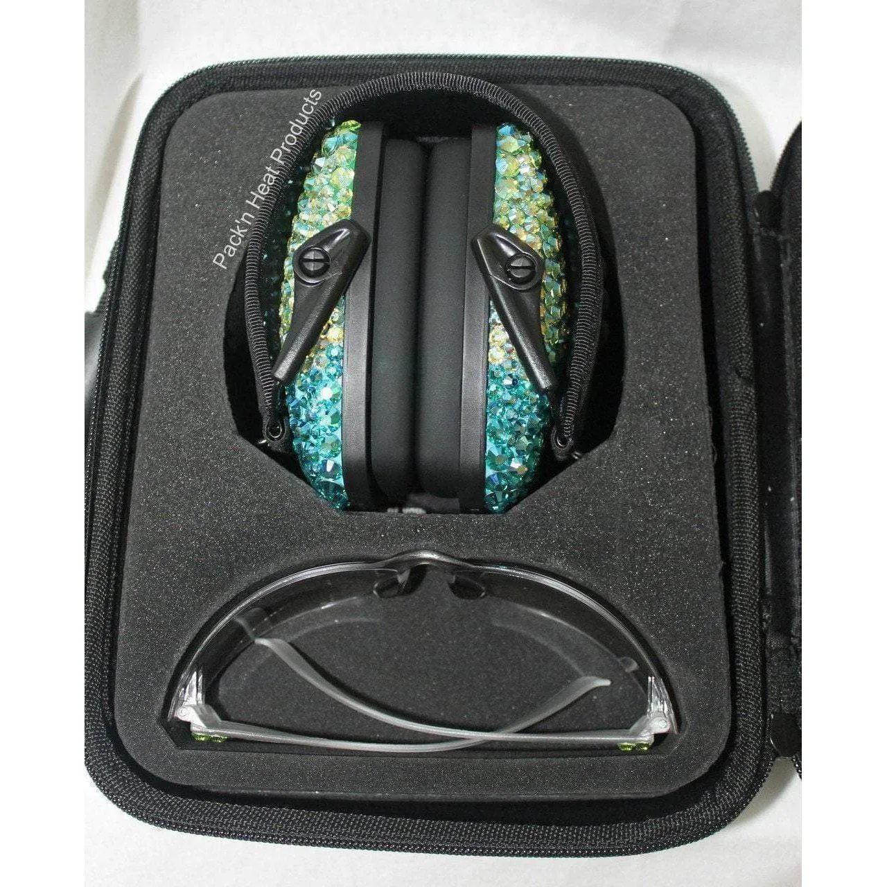 Crystal Sparkle Earmuffs and Glasses