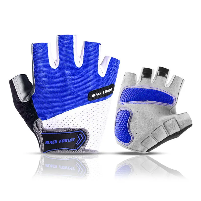 Cycling Gloves - Comfortable Non-Slip Wear-Resistant Breathable SBR Silicone Professional Sports Protection