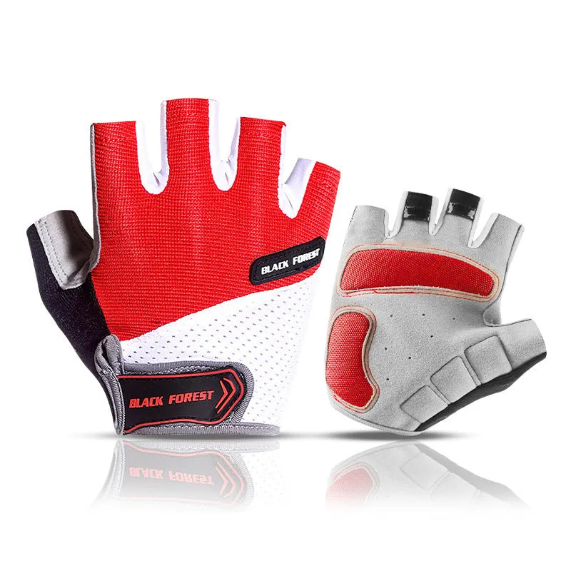 Cycling Gloves - Comfortable Non-Slip Wear-Resistant Breathable SBR Silicone Professional Sports Protection
