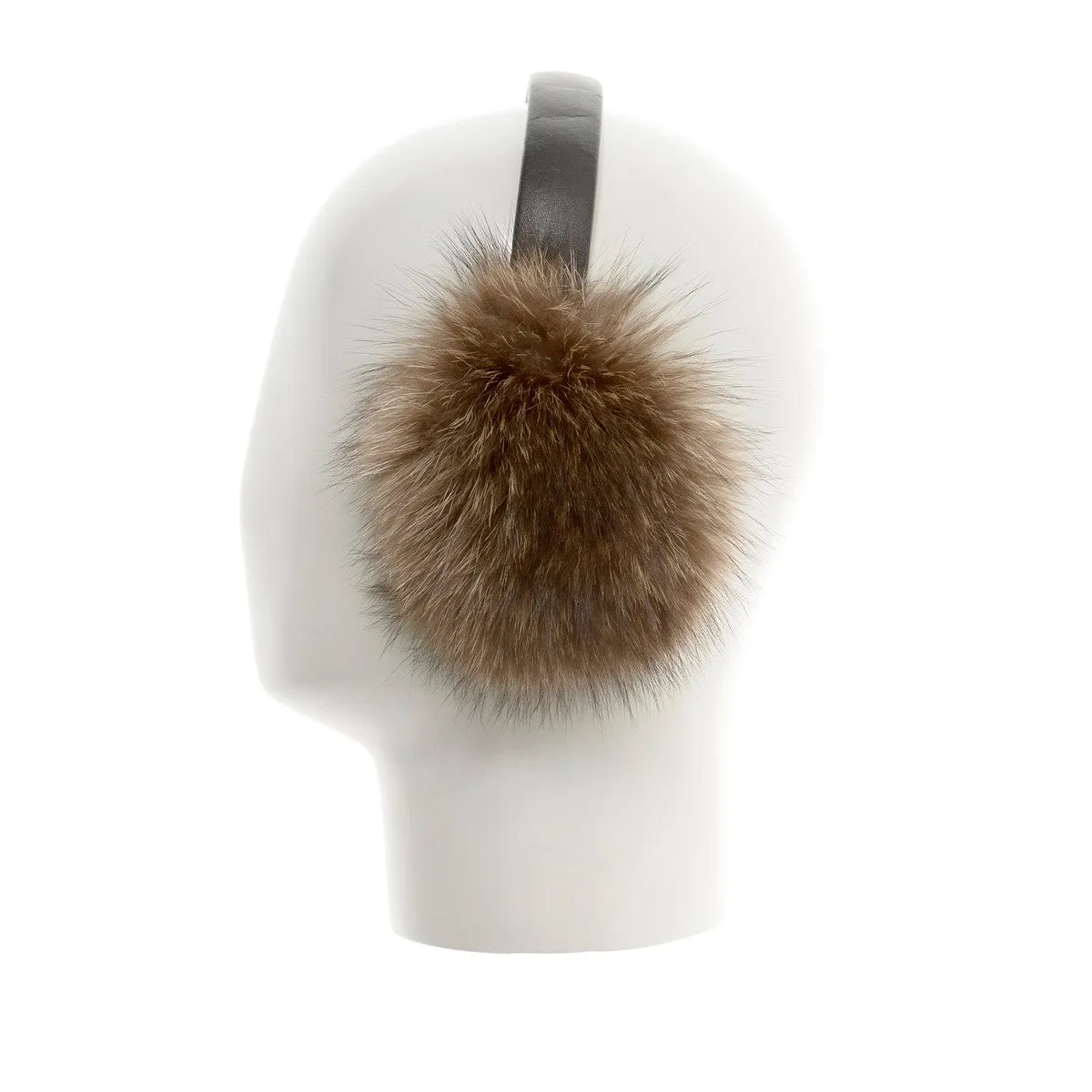 EARMUFFS WITH UPCYCLED FUR