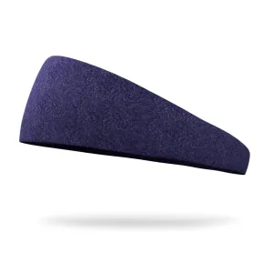 Fashion Heather Denim Organic Bamboo Headband - 4" and 3" Tapered