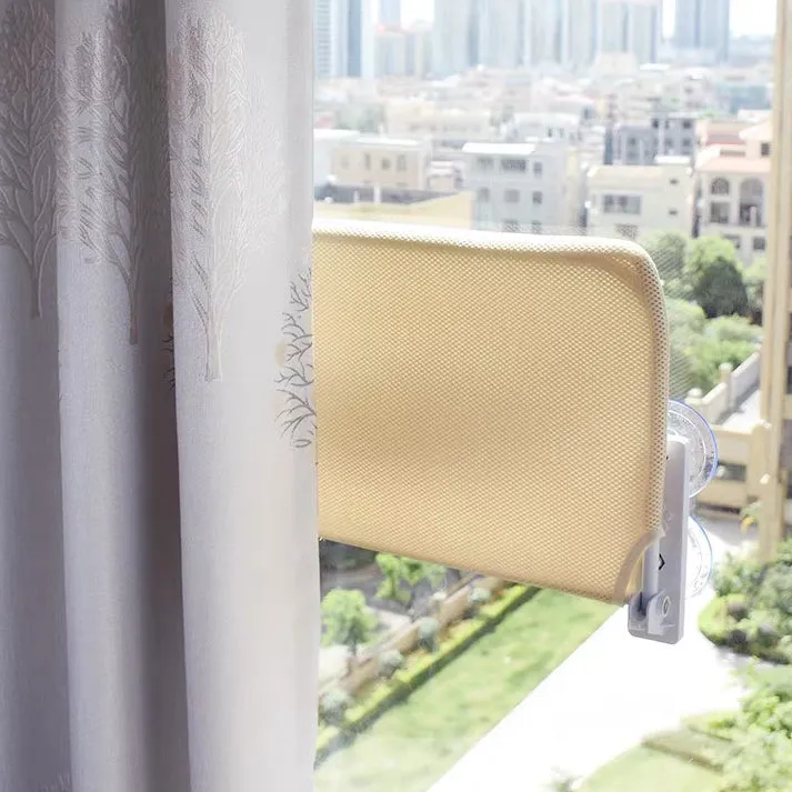 Foldable Cat Window Perch with Seasonal Covers – Sturdy, Space-Saving Hammock