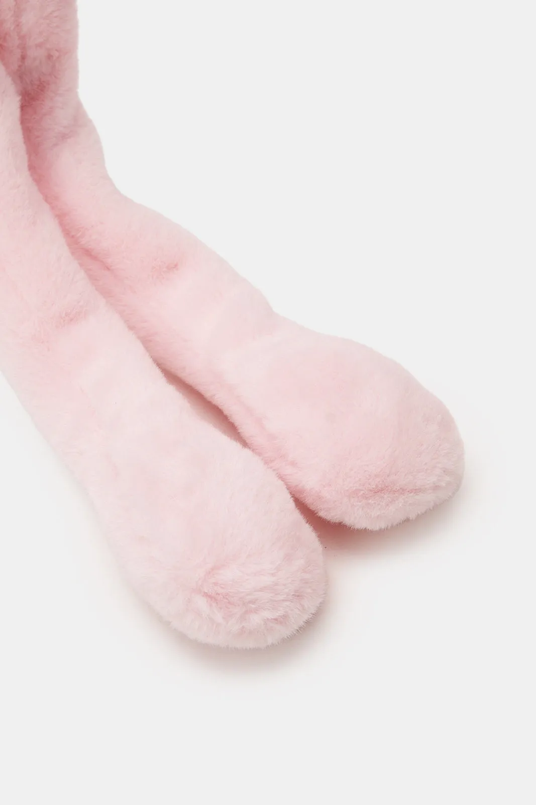 Girls Pink Bunny Earmuff