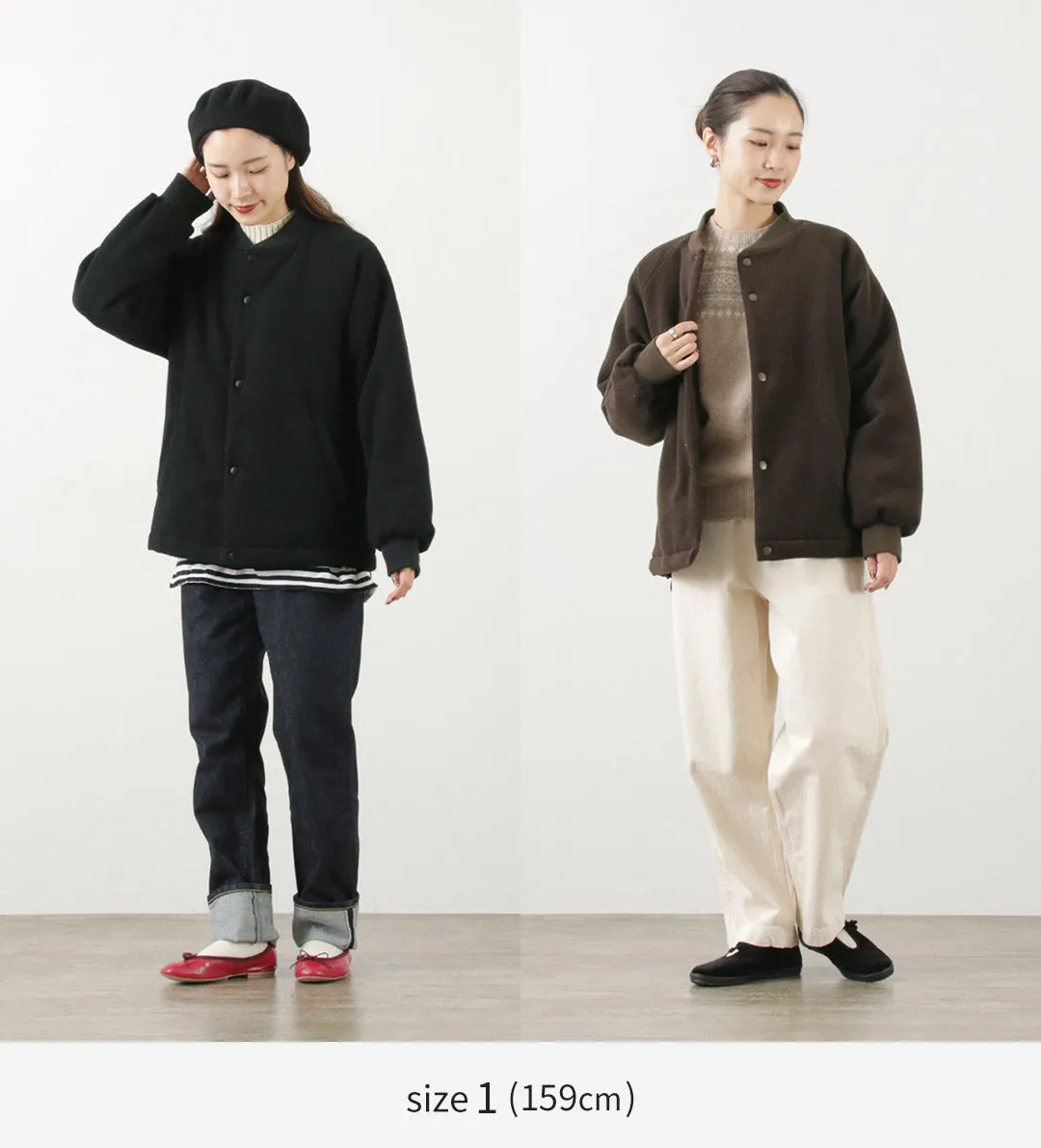 HAVE A GOOD DAY / Wool Padding Jacket