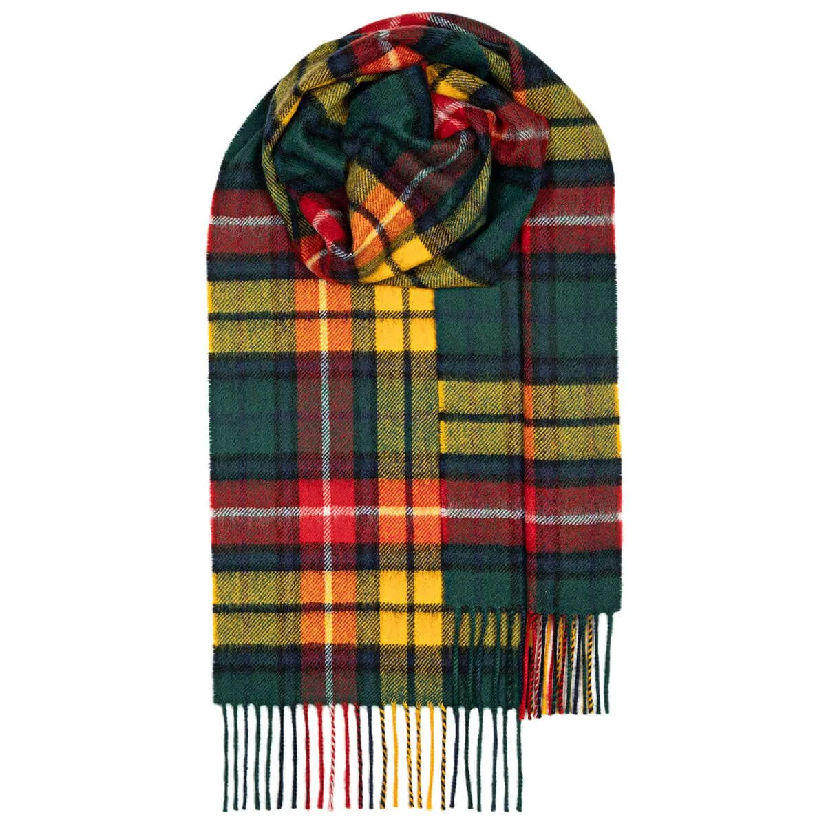 Lochcarron - Bowhill Lambswool Scarf - Buchanan Modern Tartan