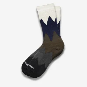Merino Wool Chevron Crews - Yosemite