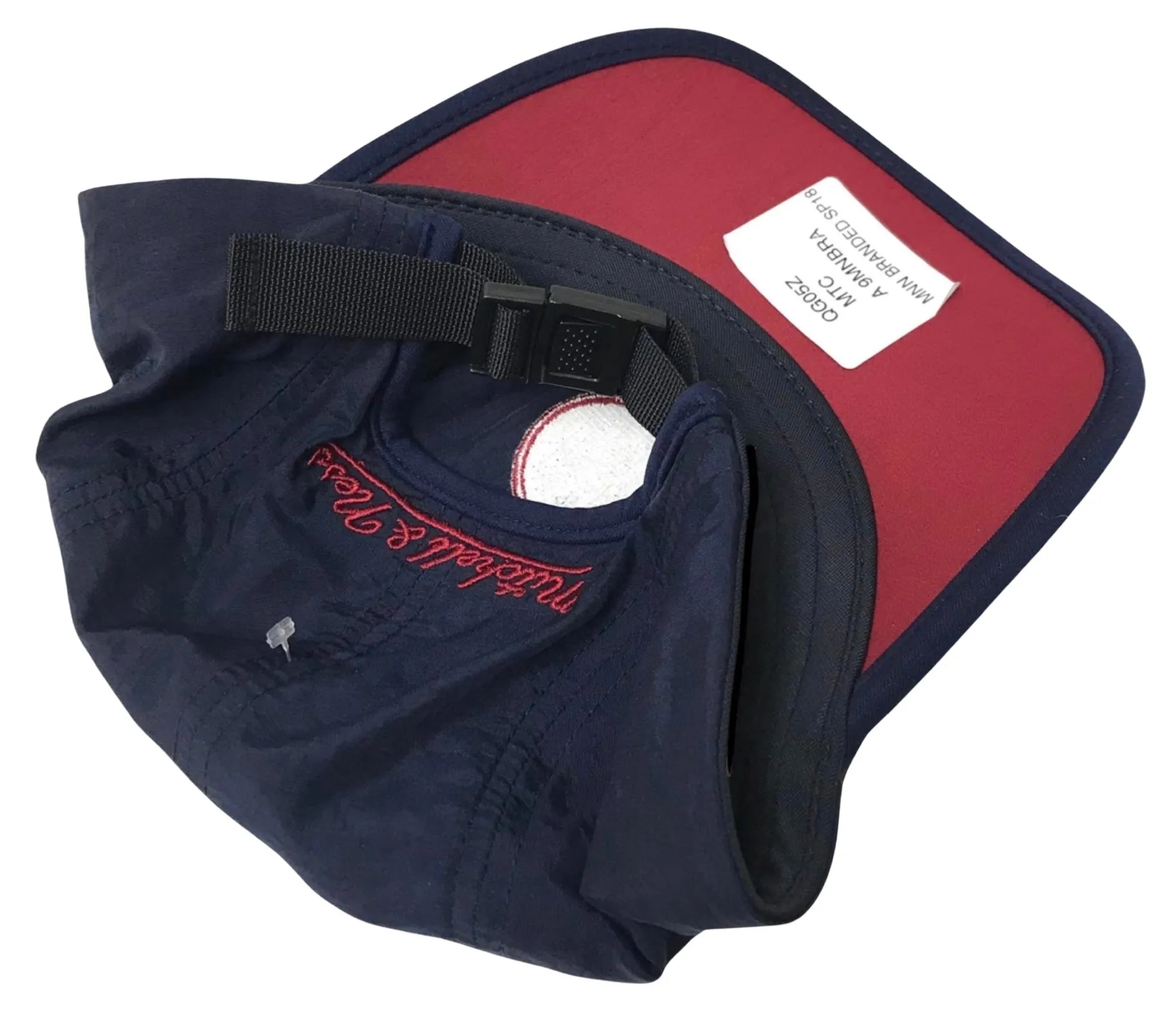 *Mitchell & Ness* curved beak soft shell buckleback hats