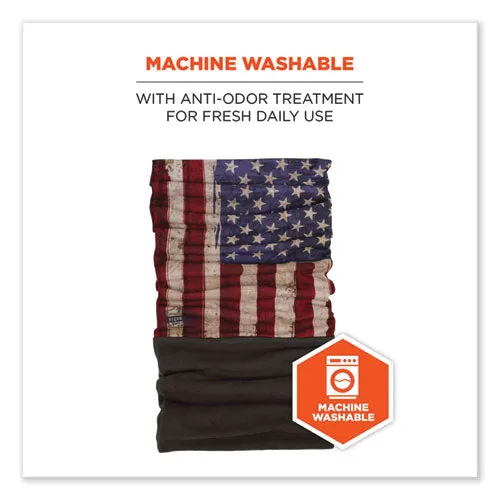 N-ferno 6492 2-piece Thermal Fleece   Poly Multi-band, One Size Fits Most, American Flag, Ships In 1-3 Business Days