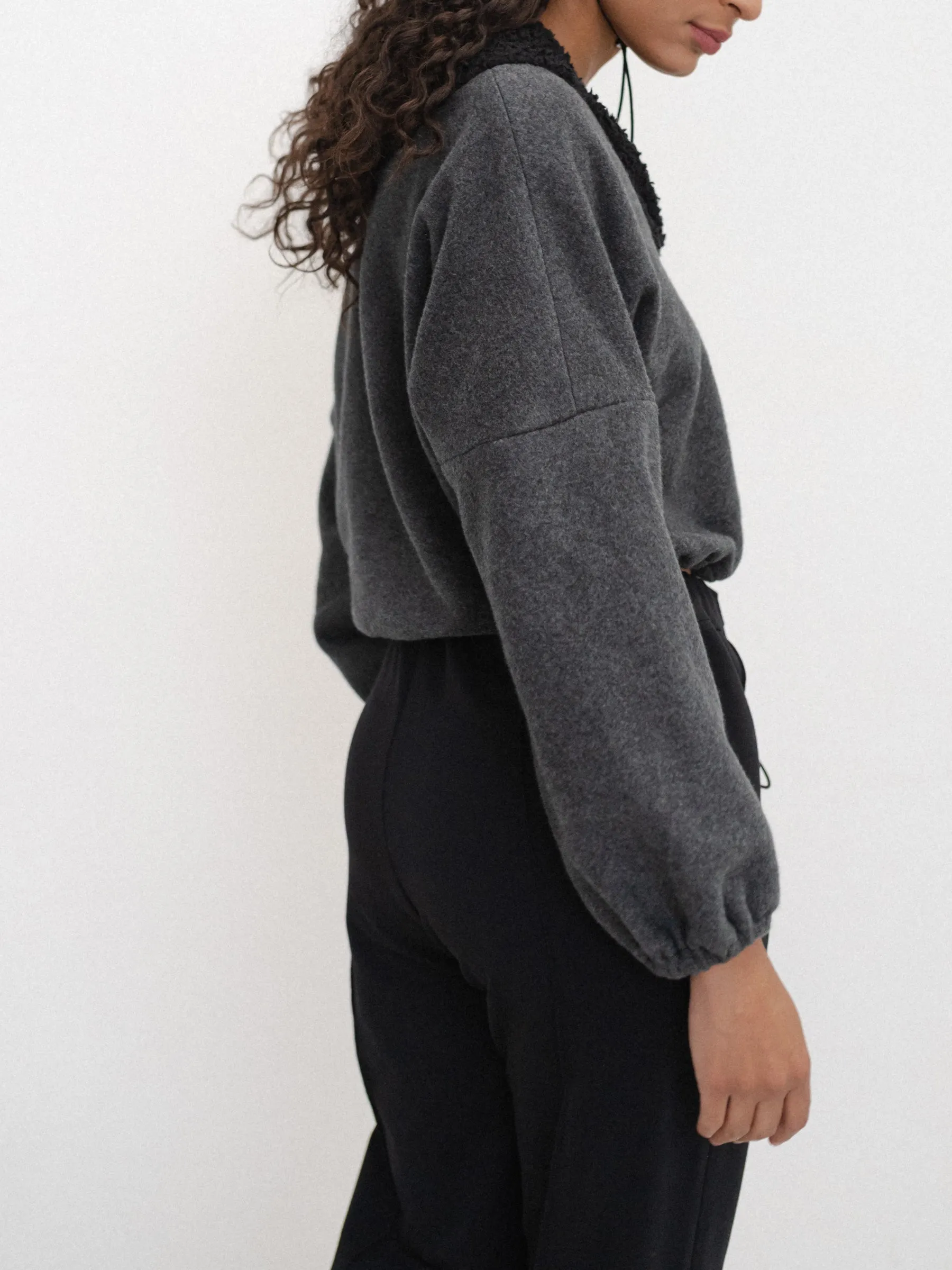 Pepita Sweater Black