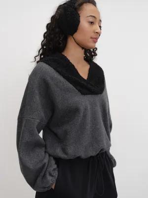 Pepita Sweater Black