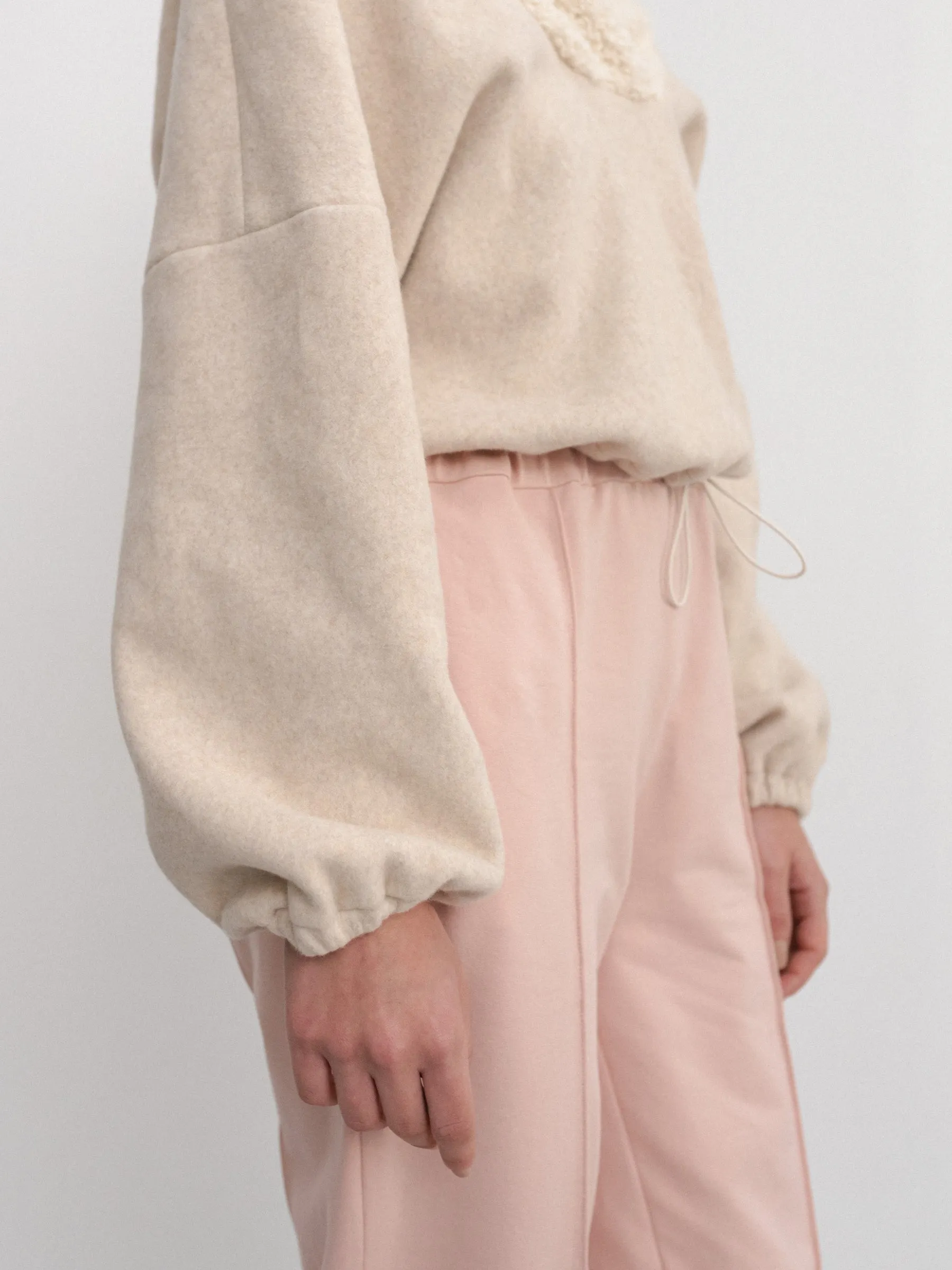Pepita Sweater Nude