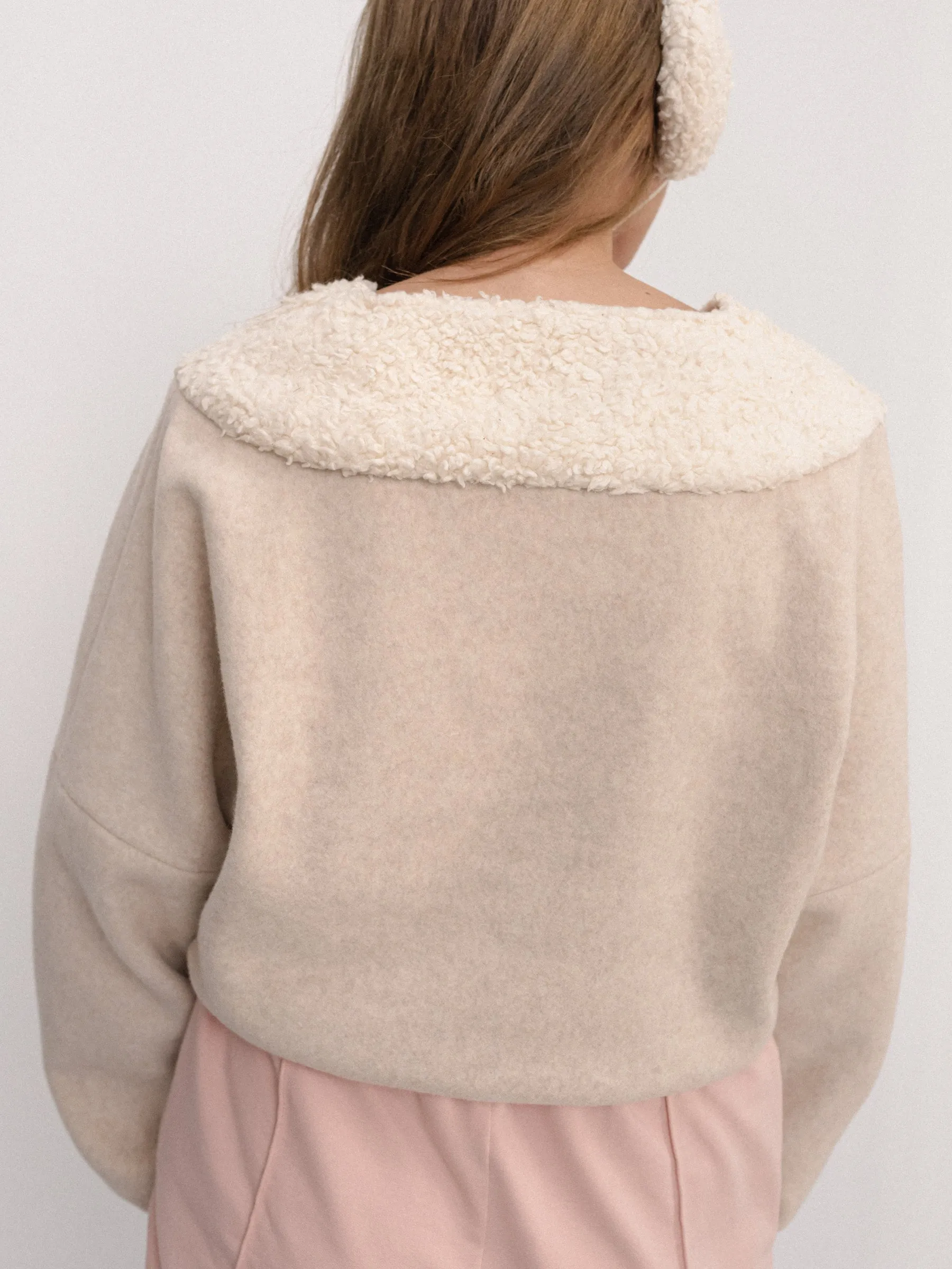 Pepita Sweater Nude