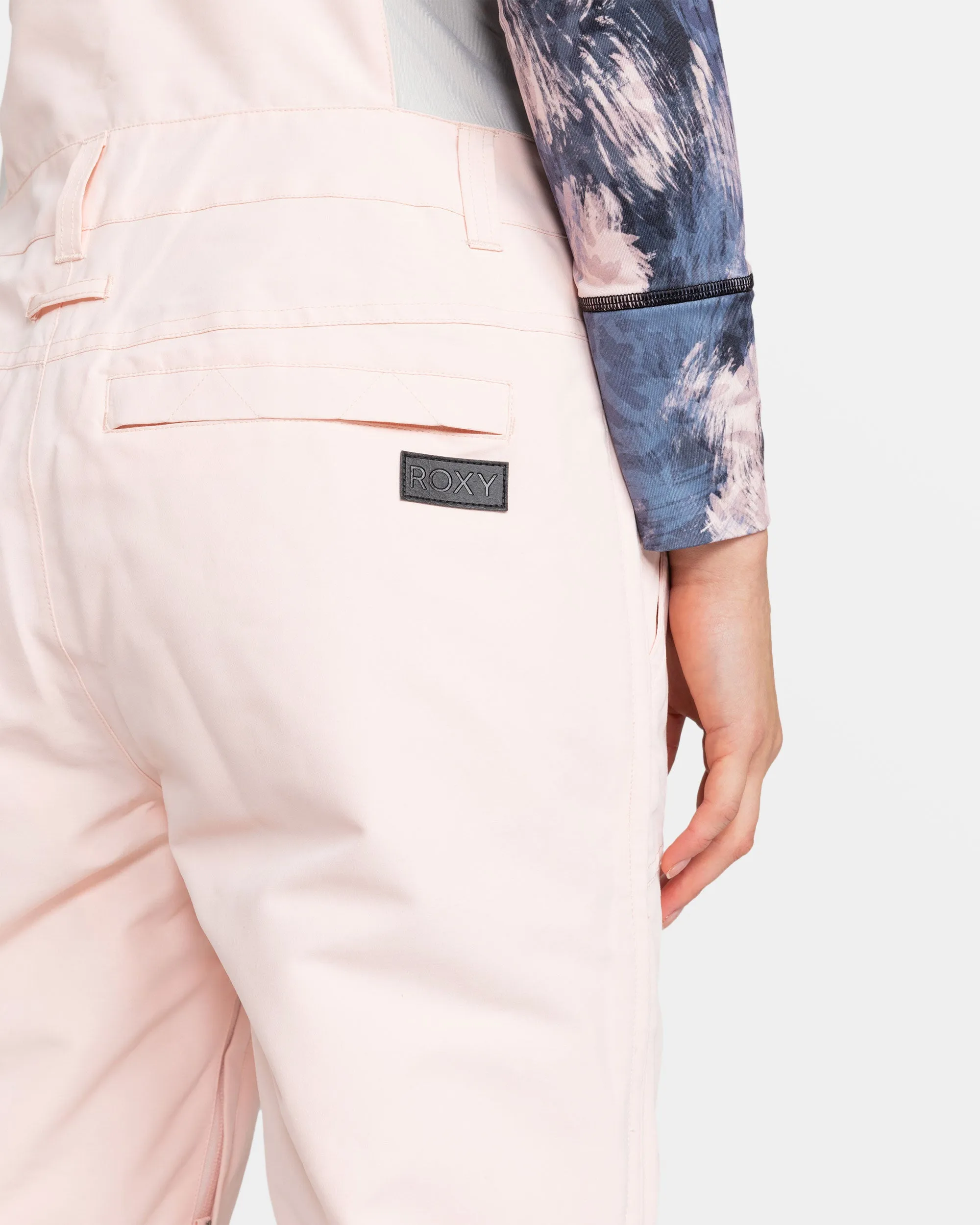Rideout Bib Snow Pants - Pink Salt