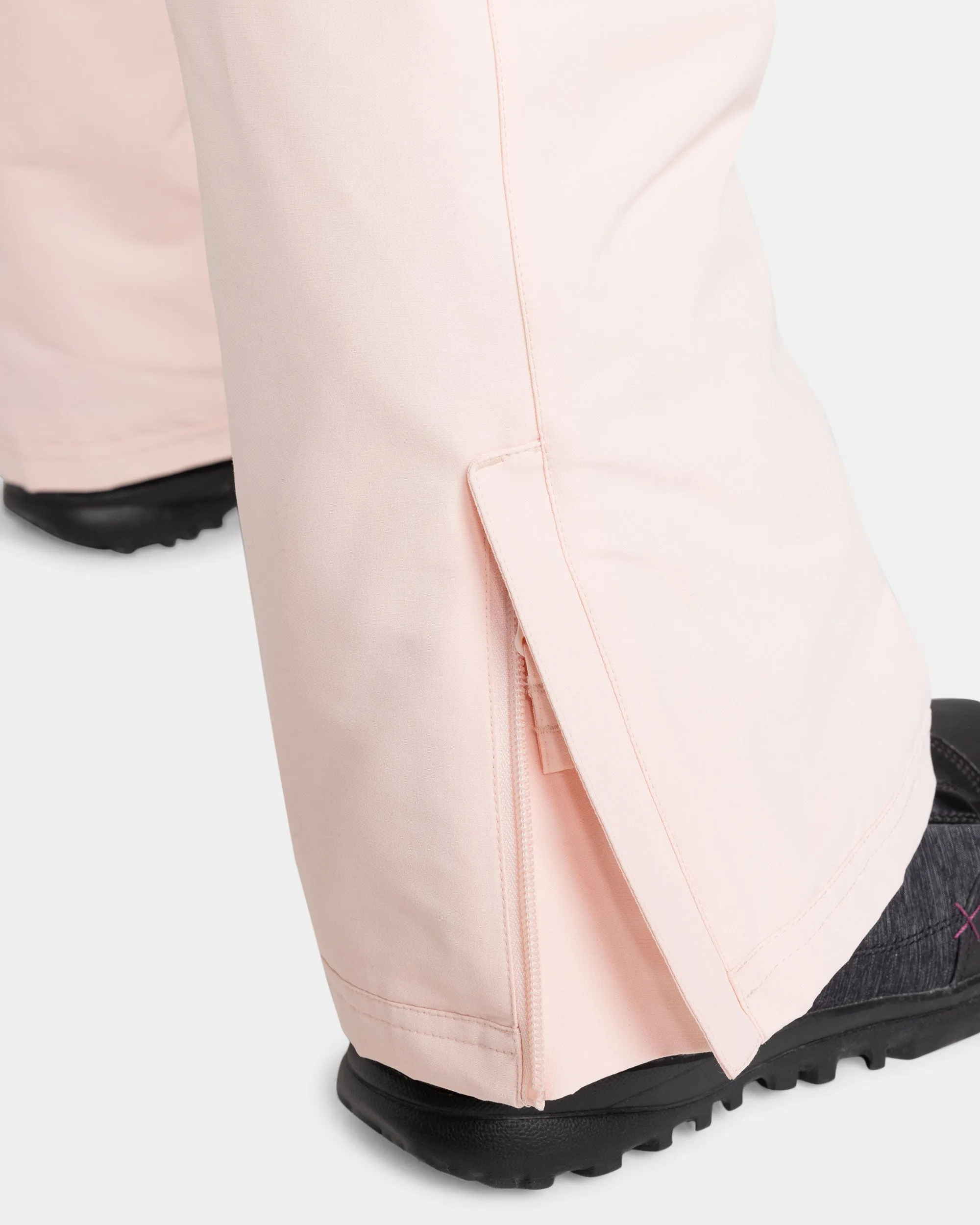 Rideout Bib Snow Pants - Pink Salt