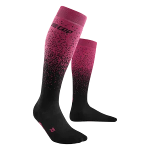 Ski Snowfall Tall Compression Socks, Women