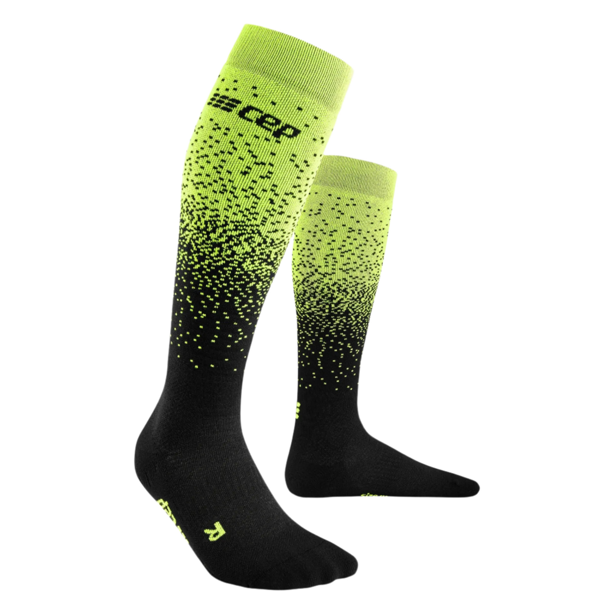 Ski Snowfall Tall Compression Socks, Women