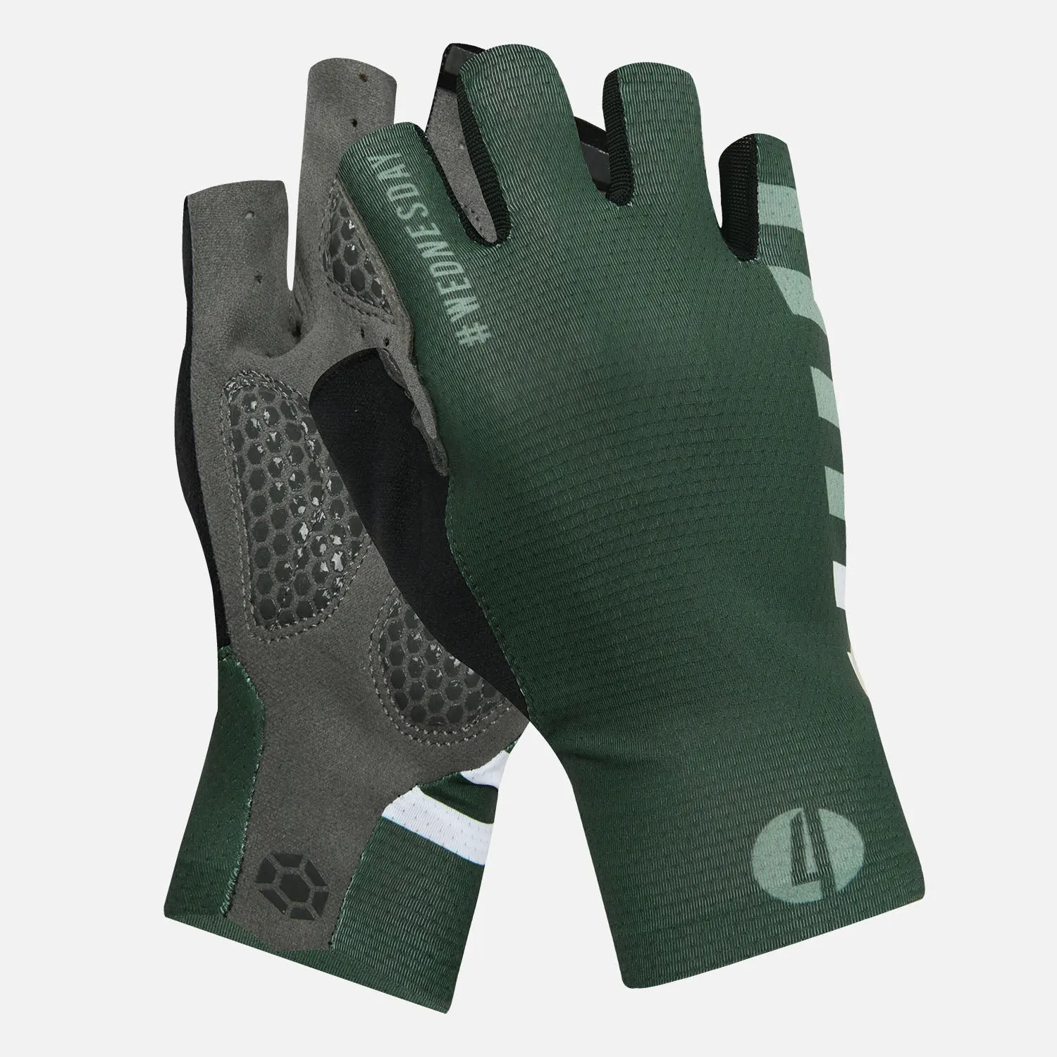 Skull Monton Half Finger Cycling Gloves Thursday II