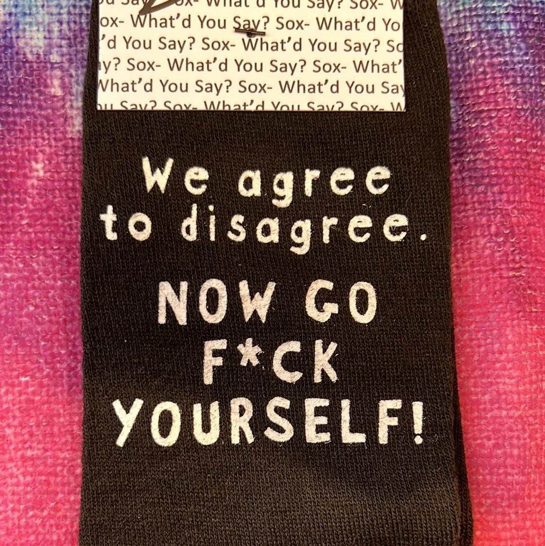 Socks - Now Go Fuck Yourself