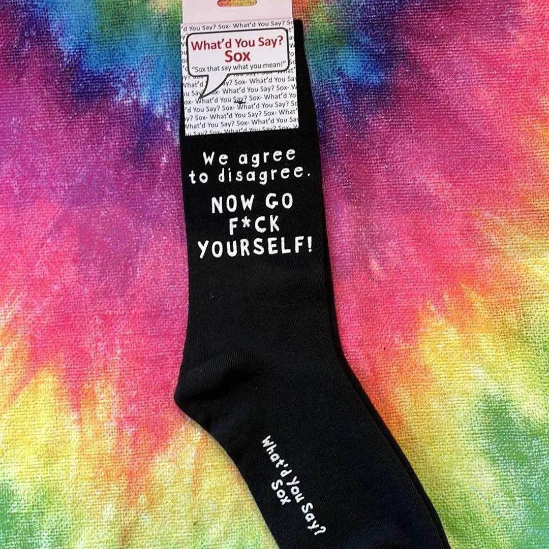 Socks - Now Go Fuck Yourself