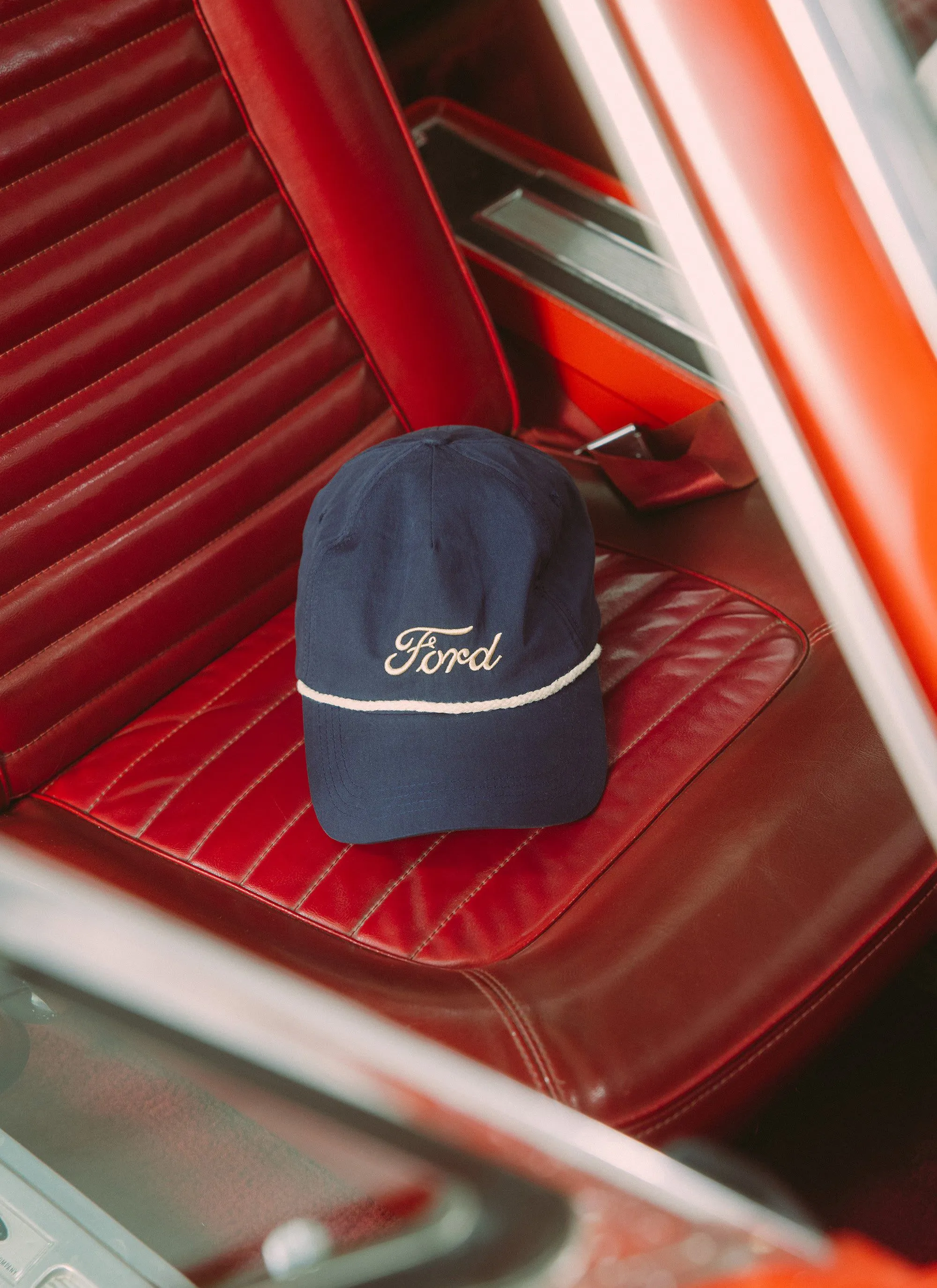 Soft Trucker Cap | Percival x Ford | Navy
