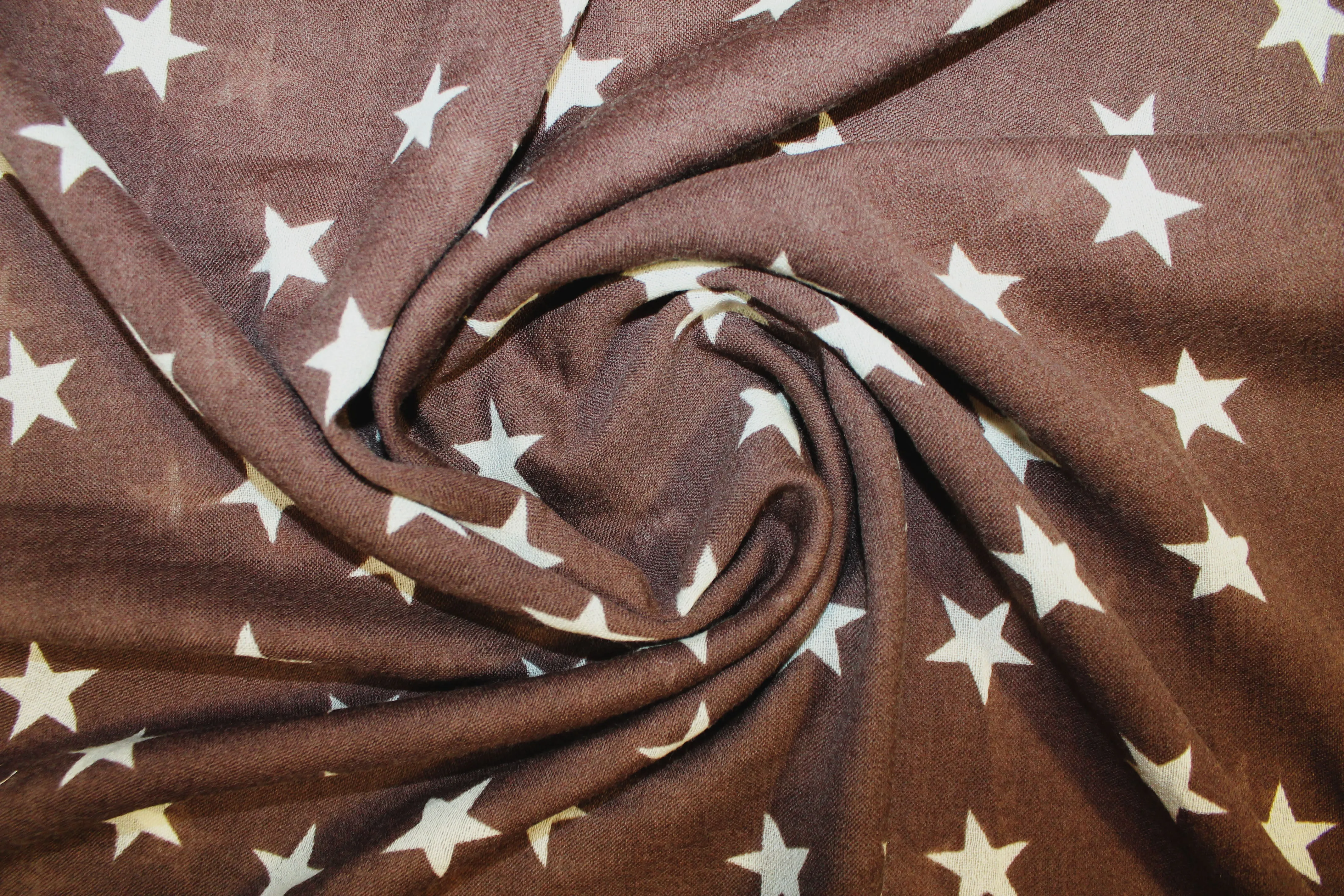 Versatile Wrap with Star Pattern