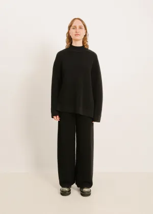 W24 | RUEBEN KNIT SWEAT / BLACK